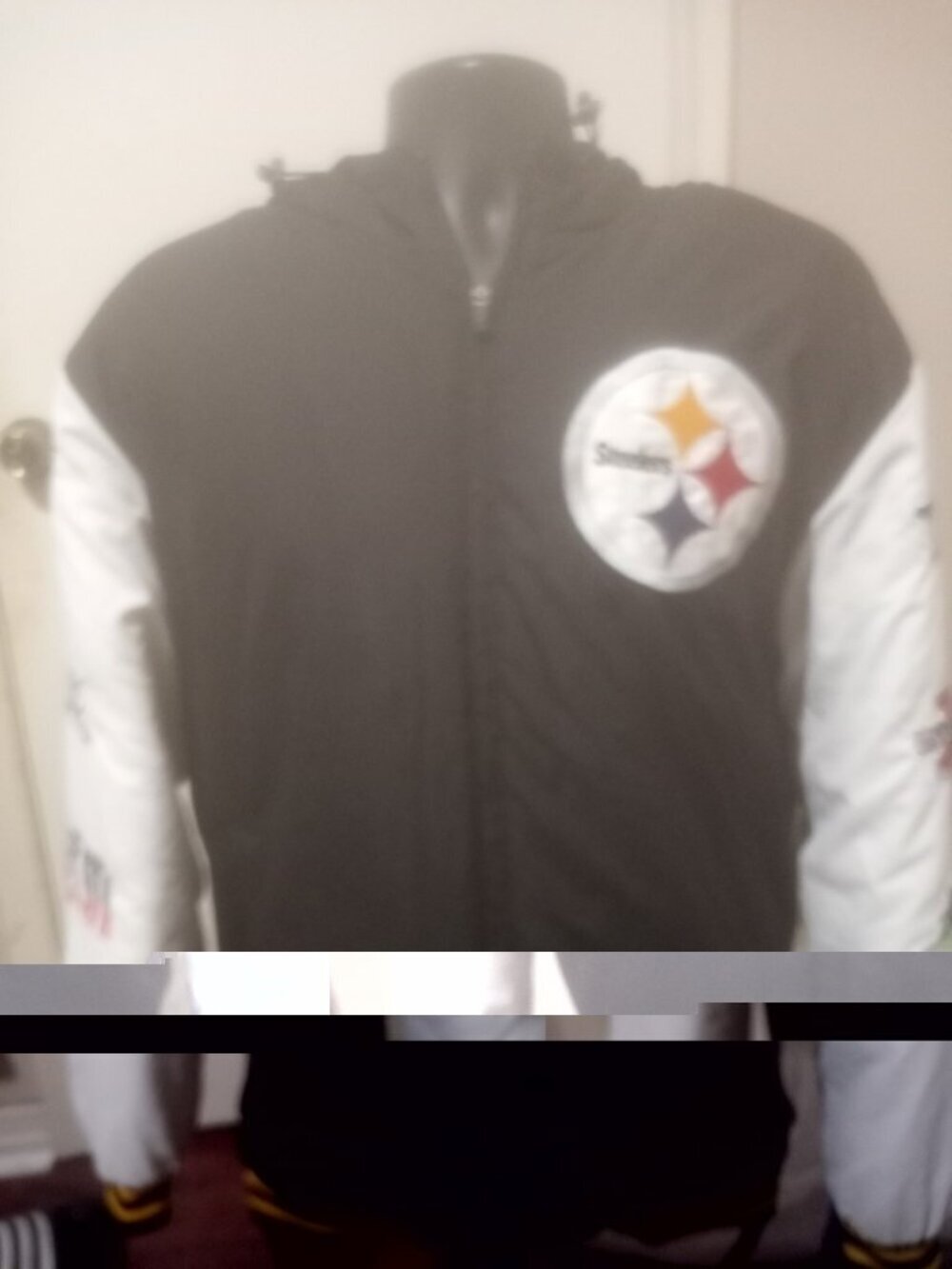 NFL PITTSBURGH STEELERS SUPER BOWL CHAMPIONSHIP Hooded Full Zip Jacket 2XL